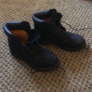 Black Timberland Boots
